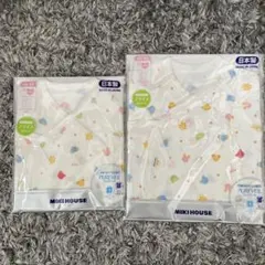 MIKI HOUSE 50-60 リブニット肌着