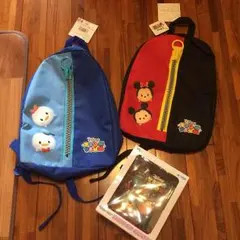 ディズニーツムツムリュック&プレミアムフィギュア