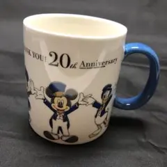 東京ディズニーリゾート 20周年記念マグカップ