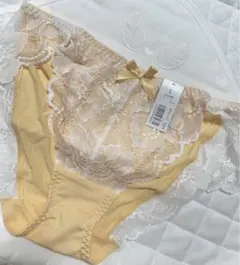 aimerfeel オレンジ×レースショーツ