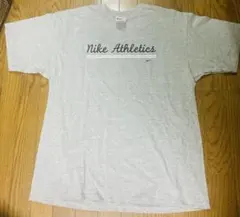 90s NIKE Athletics USA ナイキ 銀タグ Tシャツ L