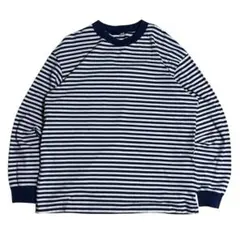 00s オールドユニクロ 短丈 ボーダーロンＴ シティーボーイ y2k