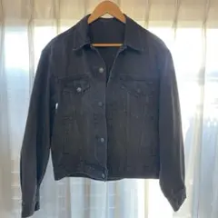 ダークグレー デニムジャケット