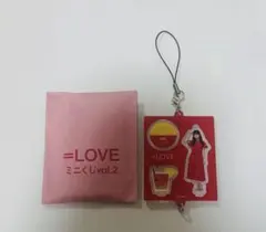 ＝LOVE 山本杏奈 ミニ 쿠지 アクリルキーホルダー