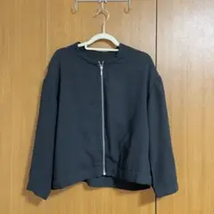 グレディブリリアン　フロントジッパーブルゾン　黒