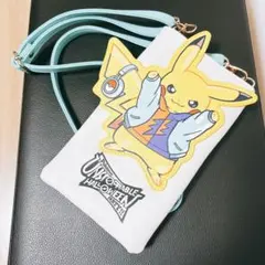 [USJ]2025ハロウィン ポケモン DJピカチュウ スマホショルダーポーチのサムネイル
