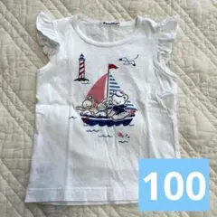 familiar 100cm トップス Tシャツ