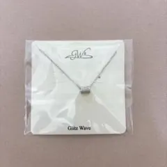 Glitz Wave リングモチーフ ネックレス シルバー