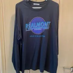 ☆DISCOAT☆REALMONTロングスリーブTシャツ☆Fサイズ☆中古品☆