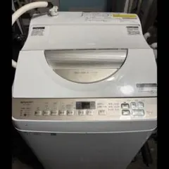 美品 SHARP 縦型洗濯乾燥機 ES-T6JBK 2024年式 - メルカリ