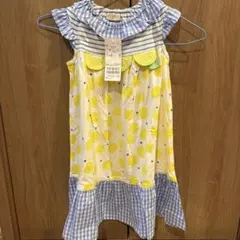 ベイビーチアー レモン柄チュニック 110