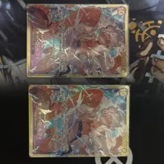 ワンピースカード モンキー・D・ルフィ SEC パラレル 2枚