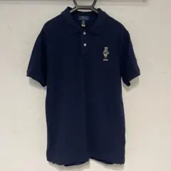 【未使用】 Polo Ralph Lauren ネイビー ベア ポロシャツ L