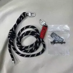 Topologie 8.0mm Rope ストラップ単体 ブラック