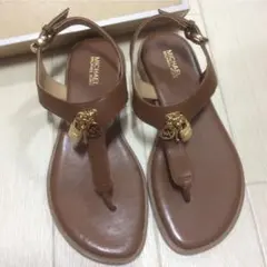 【新品・未使用品】マイケルコース サンダル ストラップ付き　箱無し発送のサムネイル