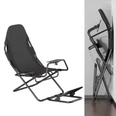 【本格仕様】折り畳み式レーシングシミュレーターコックピット
