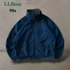 L.L.Bean90sナイロンシェルジャケットウォームアップジャケット裏フリース