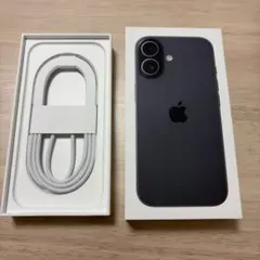 iPhone17ケーブル付 空箱 ブラック