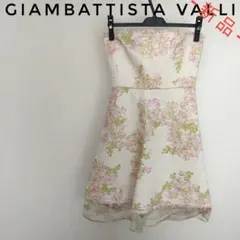 【1点限りの超価格破壊‼️】ジャンバティスタヴァリ 花柄ベアワンピース 40