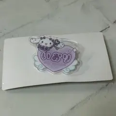 イコラブ シナモン アクリルネームバッジ 野口衣織