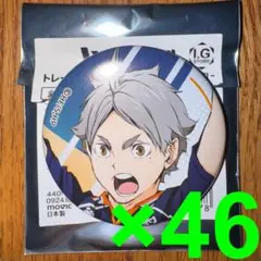 ハイキュー!!　缶バッジ POINT GET!!　田中龍之介　46個セット ハイキュー!! 缶バッジ POINT GET!! 田中龍之介 46個セット - メルカリ