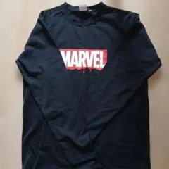 MARVEL マーベル 長袖Tシャツ ブラック