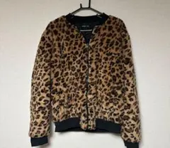 レオパード ヒョウ柄 豹柄 アニマル柄 MA-1ジャケット ボンバージャケット