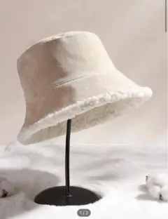 【SHEIN高評価】ボアリバーシブルバケハ