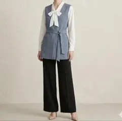 セレモニー3点セット L F ジレ ママスーツ ビジネス オフィスカジュアル