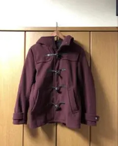 【 nano universe 】 ナノユニバース　ダッフルコート Ｍ ウール混