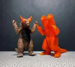 ウルトラ怪獣 キングパンドン ゴモラ　ソフビ ２体セット