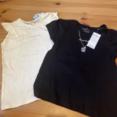 SHOO・LA・RUE フリル付きTシャツ 120cm 2枚セット