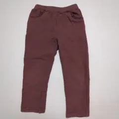 キムラタン ビケットクラブ ブラウン ポケット付き 長ズボン 100