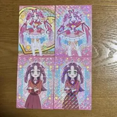 名探偵プリキュア！ キラキラトレーディングコレクション キュアミスティック 4枚