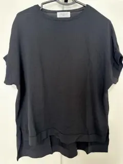 【OPAQUE. CLIP 】半袖 トップス ブラック 36/S