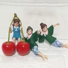 コップのフチ子 ほろ酔い さくらんぼ 3体 おまとめ