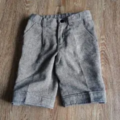 COMME CA ISM グレー ハーフパンツ