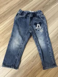 baby GAP ディズニー ミッキー　デニムパンツ 2y 95cm