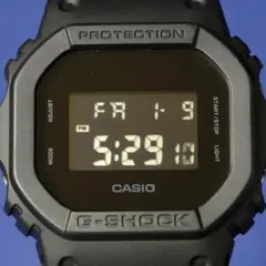 【中古】G-SHOCK DW-5600BB オールブラック／電池新品 (134)