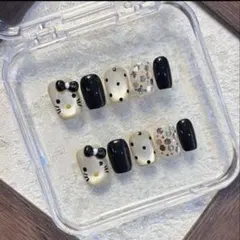 Nail ART STUDIO ヒョウ柄ネイルチップ