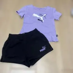 PUMA プーマ セットアップ　130 Tシャツ　短パン