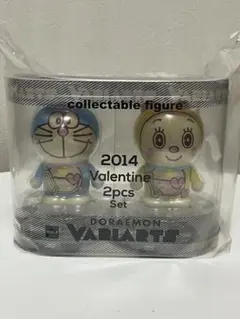 VARIARTS ドラえもん 2015 バレンタイン 2体セット未開封品 VARIARTS ドラえもん ドラミ バレンタイン フィギュア 2体セット