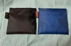 KALDI エコバッグ 黒＆青