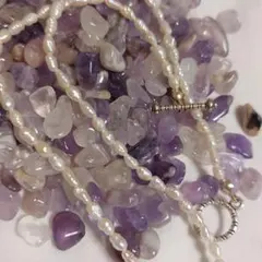 淡水パールのネックレス