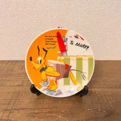 Disney 東京ディズニーリゾート プルート 手紙デザイン プレート 絵皿
