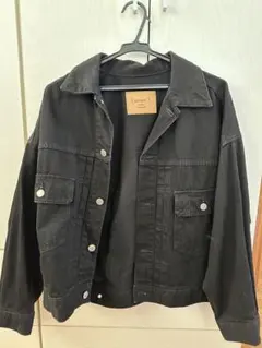 GROUNDATE by pageboyブラックデニムジャケット