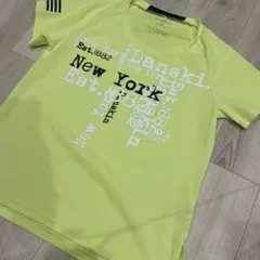 DANSKIN/ダンスキンフロントロゴ半袖TシャツトレーニングウェアMヨガのサムネイル