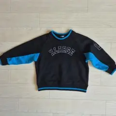 XLARGE キッズ トレーナー 100 ブラック スウェット