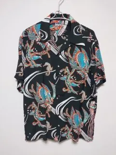 SUN SURF サンサーフ RAYON “BUG EYED FISH” L