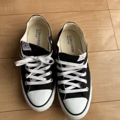CONVERSE ブラック スニーカー 5.5
